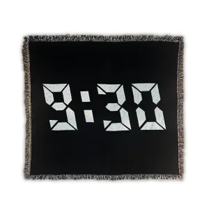 9:30 Premium Woven Tapestry Throw