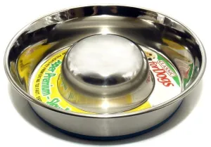 Classic Super Prem S/Steel Non Tip Slow Feeder 1700ml (240mm Dia)