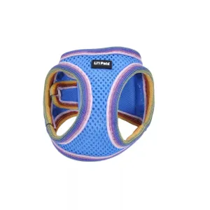 Coastal Pet Products Li'l Pals Comfort Mesh Dog Harness in Blue Lagoon