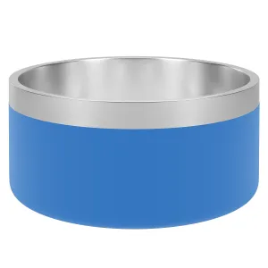 Dazy Dog Dura Stainless Steel Dog Bowl Blue