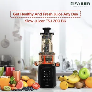 FSJ 200 BK-M (Slow Juicer  salad maker)