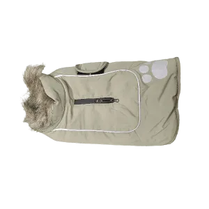 Happy Pet Paw Print Dog Jacket