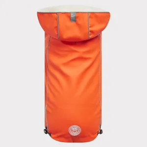 Insulated Dog Raincoat | Orange
