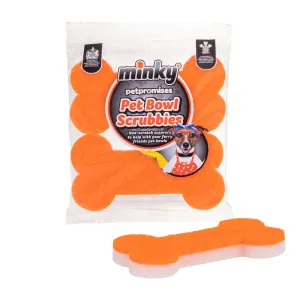 Minky Pet Bowl Scrubbies