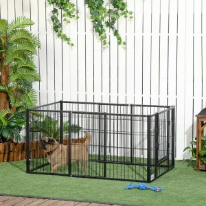 PawHut 82.5-150 x 61cm Heavy Duty Pet Playpen