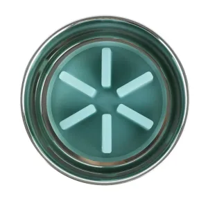 Pawpourri Premium Bowl with Silicone Slow Insert for Dogs and Cats