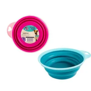 Pet Mall Dog/Cat Bowl Collapsible Small 1pc