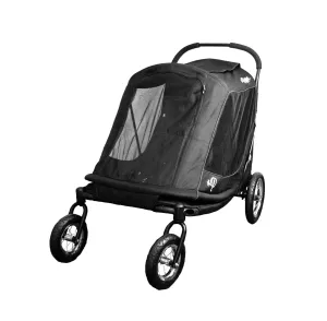 Petique Apollo Pet Stroller incl. Free Rain Cover & Bike Adapter