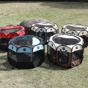 Portable Octagon Folding Pet Playpen