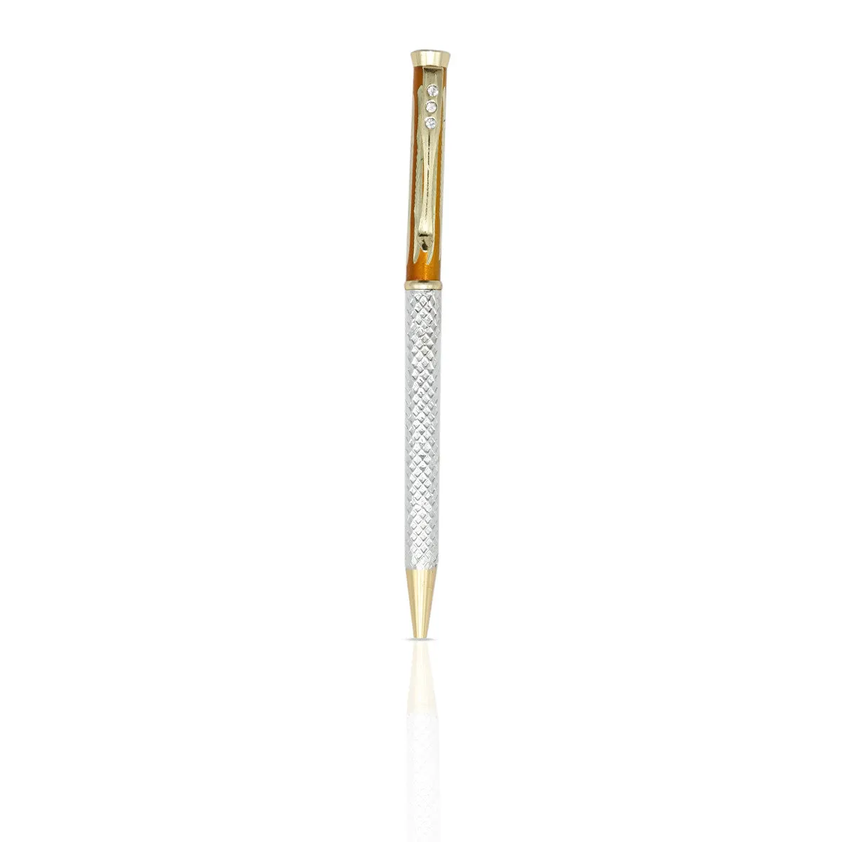 Silver Charm Diamond Pen