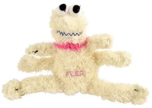 Small Plush Flea Dog Toy, 6"